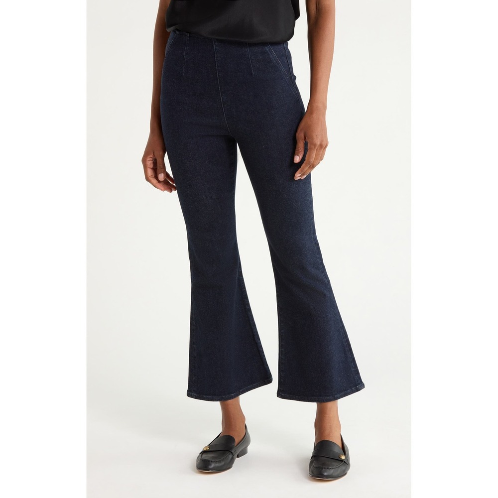 Veronica Beard Jeans Carson High Rise Ankle Flare Pants XS